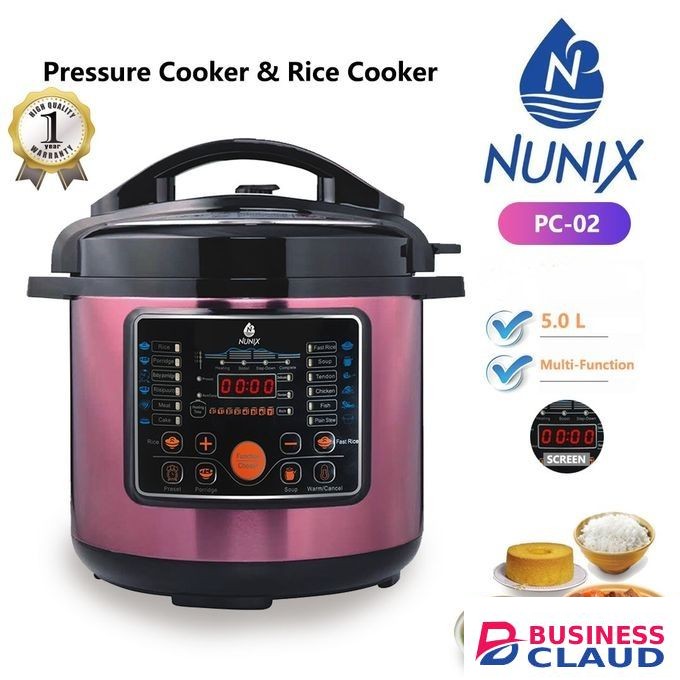 Nunix PC-02 5L Electric Pressure Cooker