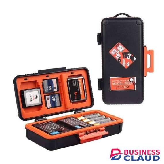 Lensgo Battery & Memory Card Hard Protector Case