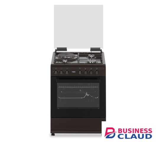 Von VAC6S031UB 3 Gas 1 Electric Cooker
