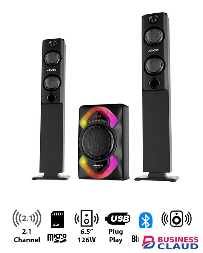 Armco AHT-6565TB 2.1 Channel Tall Boy Sub Woofer