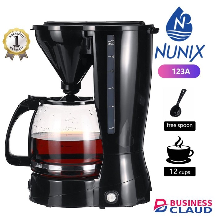 Nunix BE-12 12 Cups Coffee Maker Machine