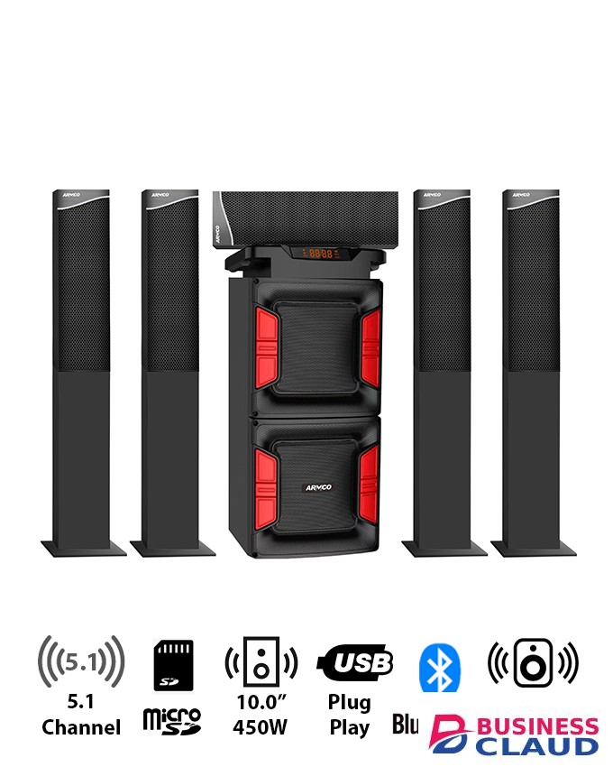 Armco AHT-10375TB 5.1 Channel Sub Woofer