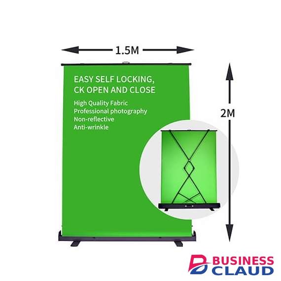 Visico SBP-1520 Collapsible Green screen Background