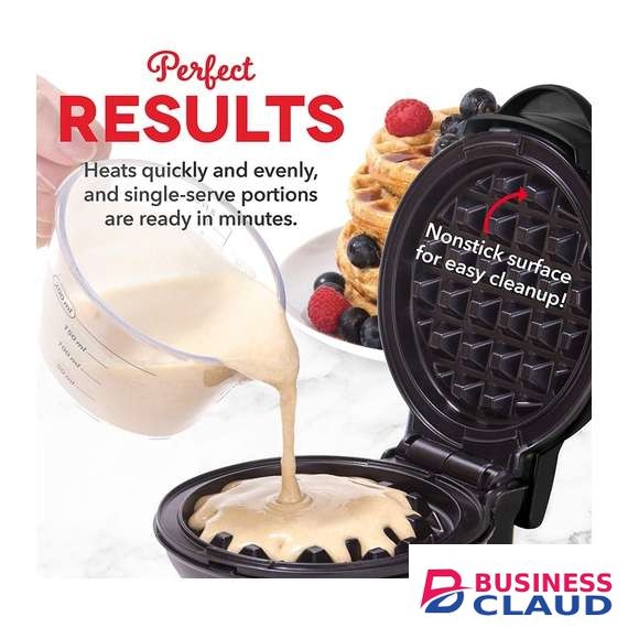 Dash DMW001BK Waffle Maker