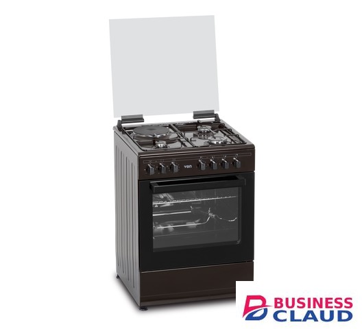 Von VAC6SV31UB 3 Gas 1 Electric Cooker
