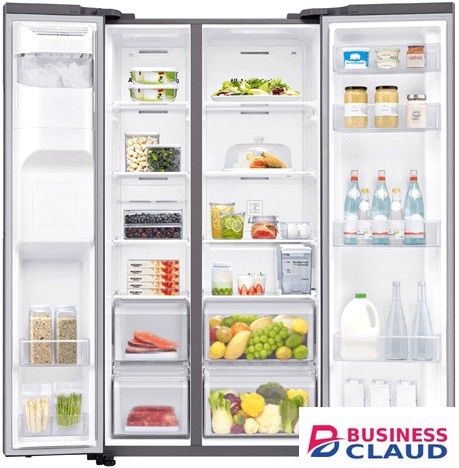Samsung RS64R5111M9 UT 617L Side by Side Refrigerator