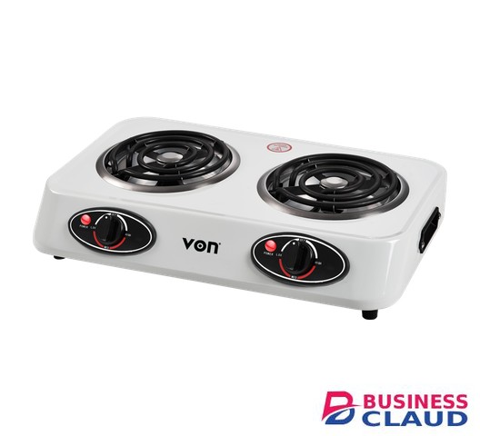 Von VACC0224CW Table Top Double Coil Cooker