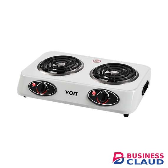 Von VACC0224CW Table Top Double Coil Cooker