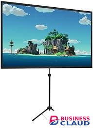 Techcom TC-TPS-2400 240X240 Tripoid Projector Screen