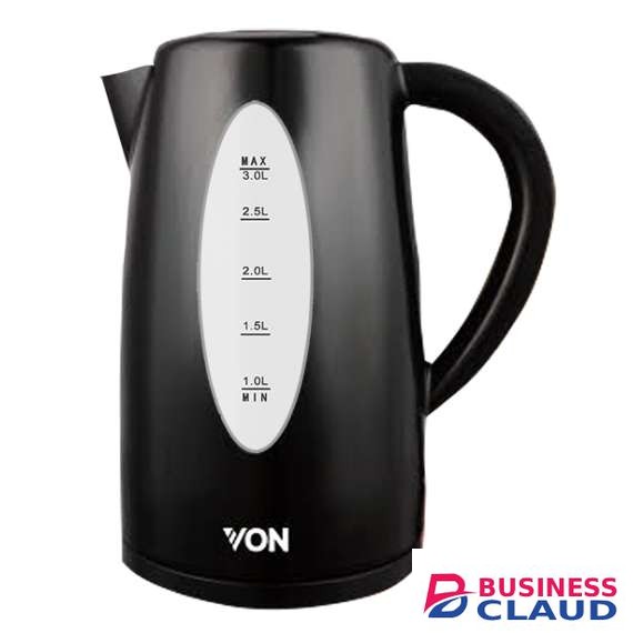 Von Hotpoint VSKL03BNK 3L Cordless Kettle