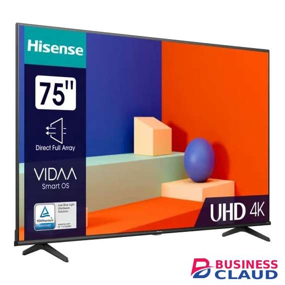 Hisense 75A6K 75 Inch VIDAA 4K UHD Smart TV