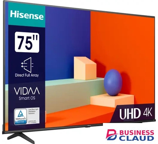 Hisense 75A6K 75 Inch VIDAA 4K UHD Smart TV