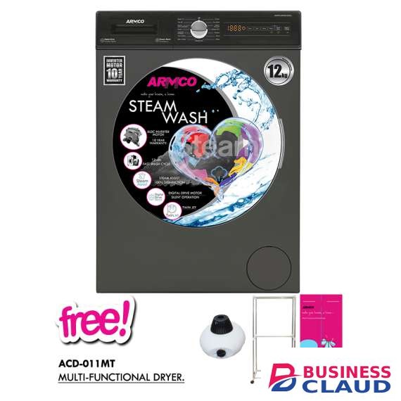 Armco AWM-FL1200VE ST SL 12KG 69L Washing Machine