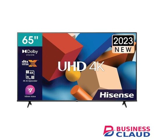 Hisense 65A6K 65 Inch VIDAA 4K UHD Smart TV