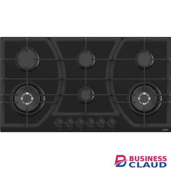 Mika MGH92602FBGW2 90cm Glass Built In Gas Hob