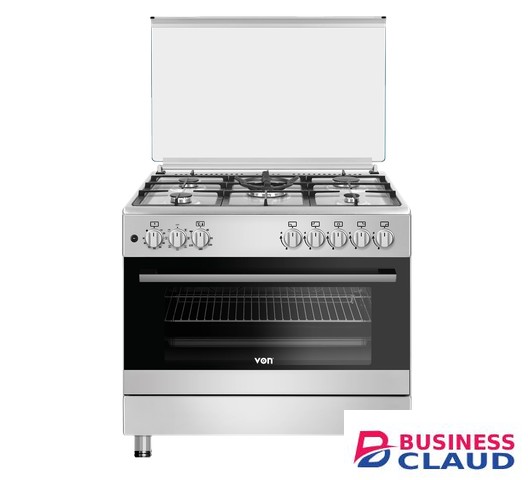 Von VCF965071FFX 5 Gas Cooker