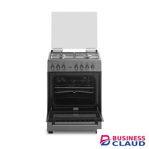 Von VAC6SV40UX 4 Gas Electric oven Semi Inox Cooker