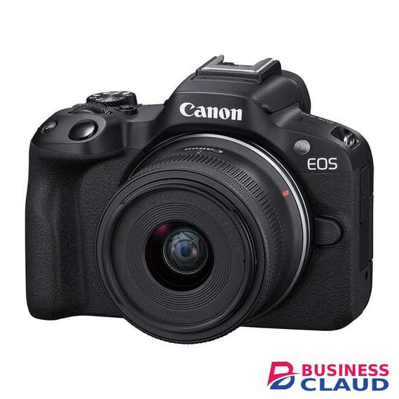 Canon EOS R50 Mirrorless Camera with 18-45mm(Black) Lens