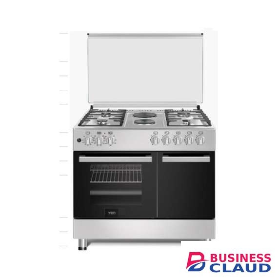 Von VAC9FH42CX 4 Gas 2 Electric Cooker