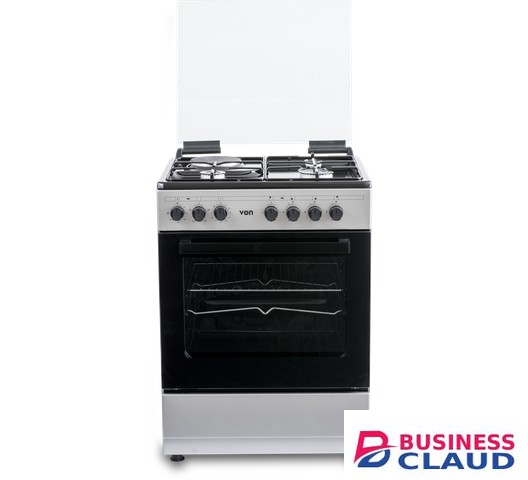 Von Hotpoint VCF653131NSY 3 Gas 1 Electric Cooker