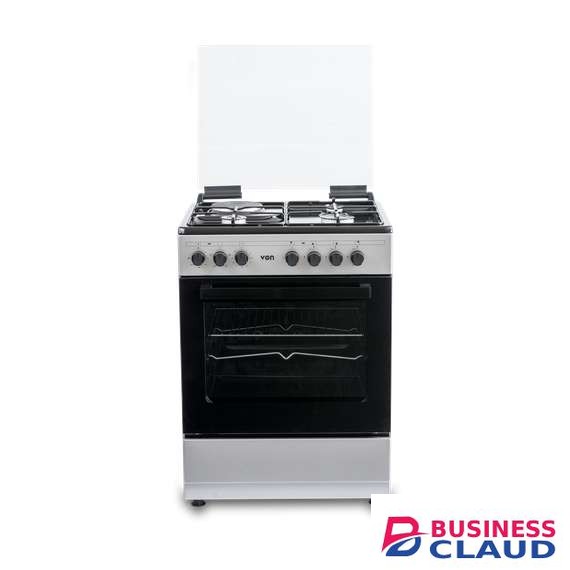 Von Hotpoint VCF653131NSY 3 Gas 1 Electric Cooker