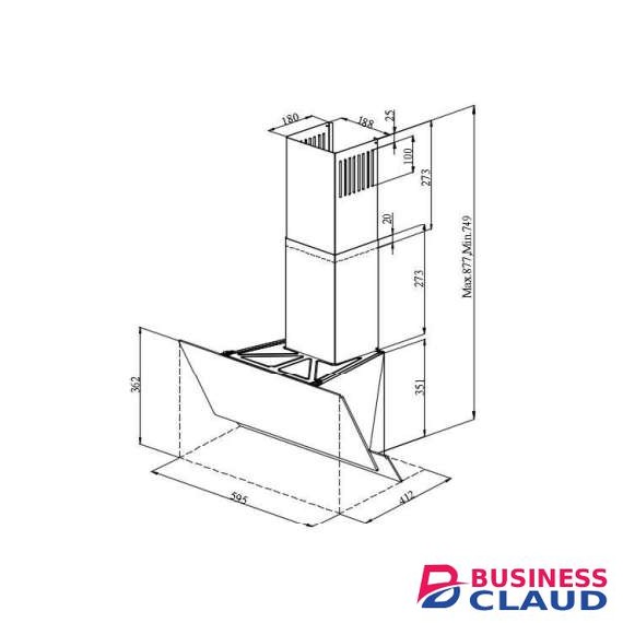 Mika MHA641B2GB Chimney Hood