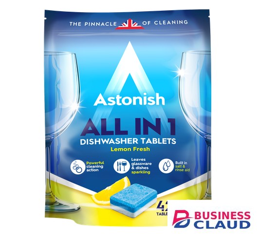 Astonish All in One Dishwasher 42 Tablets