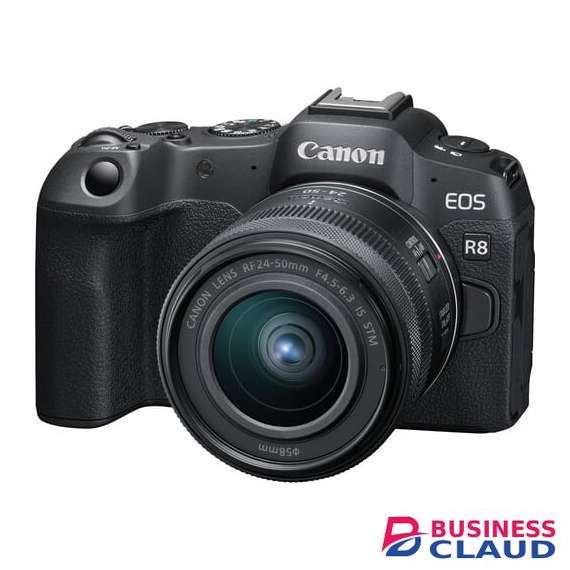 Canon EOS R8 Mirrorless Camera with RF 24-50mm f/4.5-6.3 IS STM Lens