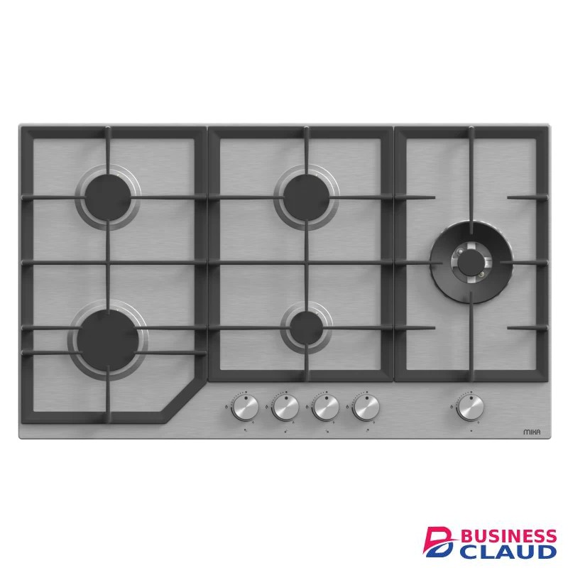 Mika MGH91502FXW 90cm, S.S Built In Gas Hob