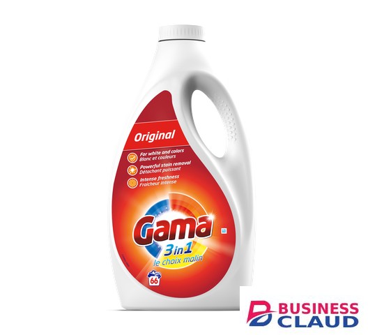 Gama Liquid Regular 3L 66 Washes Laundry
