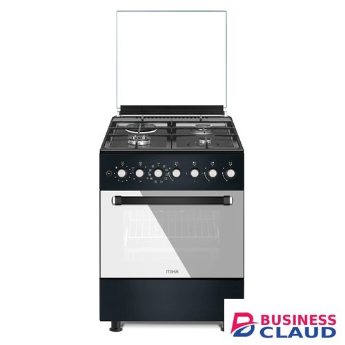 Mika MST6131WE10PB 3 Gas Pool Jet Burners 1 Wok 1 RAPID Hot Plate Standing Cooker