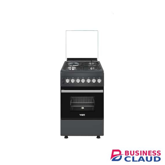 Von VCF563141NFG 3 Gas 1 Electric Cooker