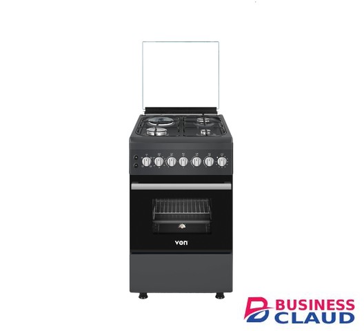 Von VCF563141NFG 3 Gas 1 Electric Cooker