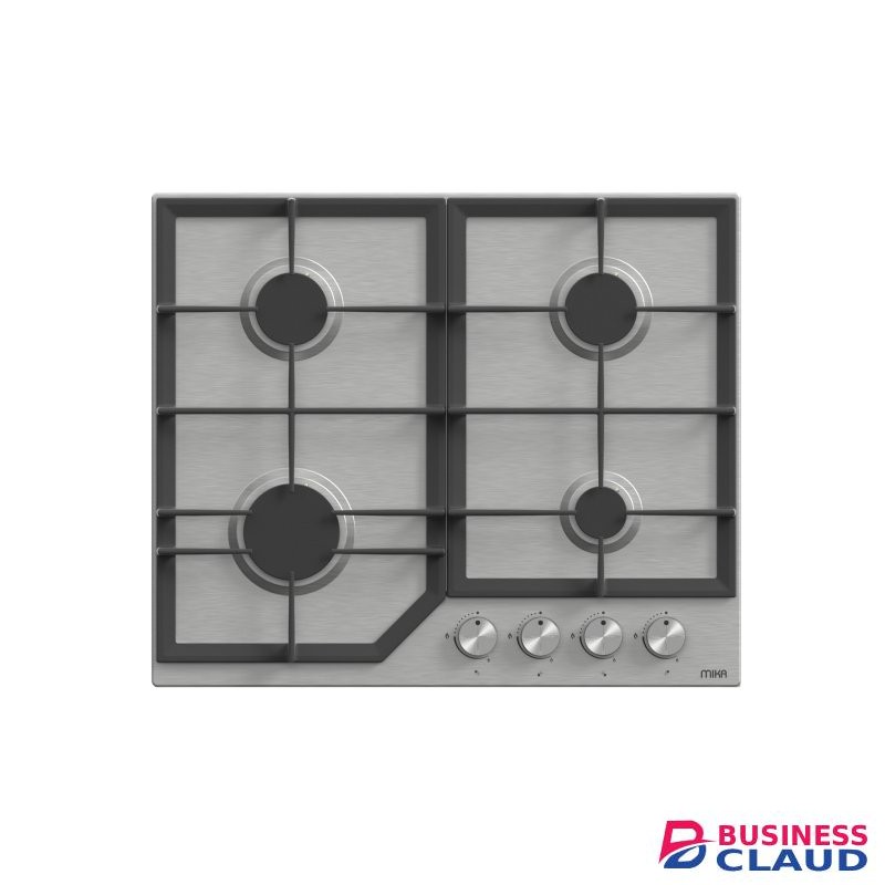 Mika MGH61402FSX 60cm 4 Gas S.S Built In Gas Hob
