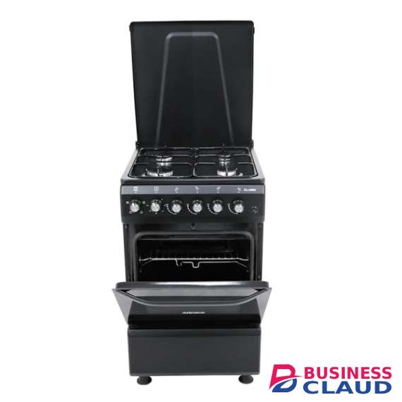 Armco GC-F5640MX BK 4 Gas Electric Oven Grill Cooker