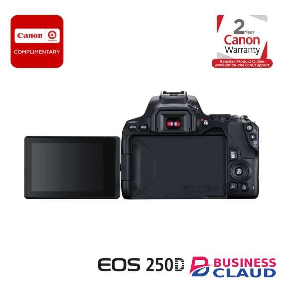 Canon EOS 250D DSLR Camera with EF-S 18-55mm f 3.5-5.6 III Lens