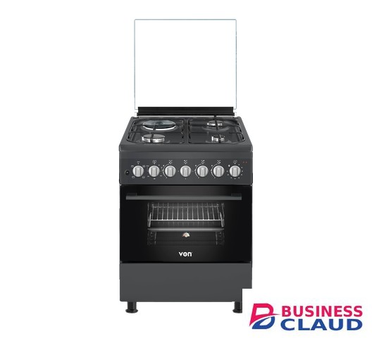 Von VCF553141FFG 3 Gas 1 Electric Cooker