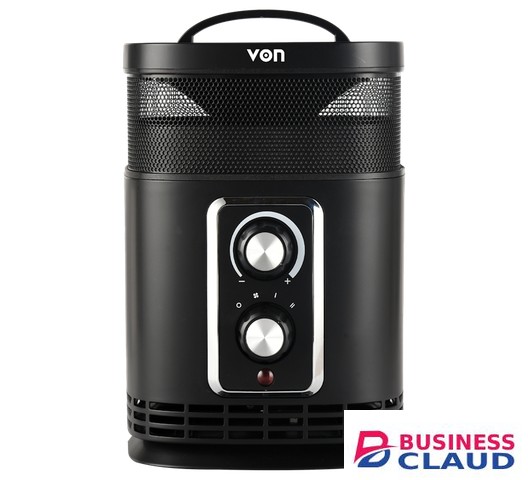 Von VHF152MLK 1500W Fan Heater