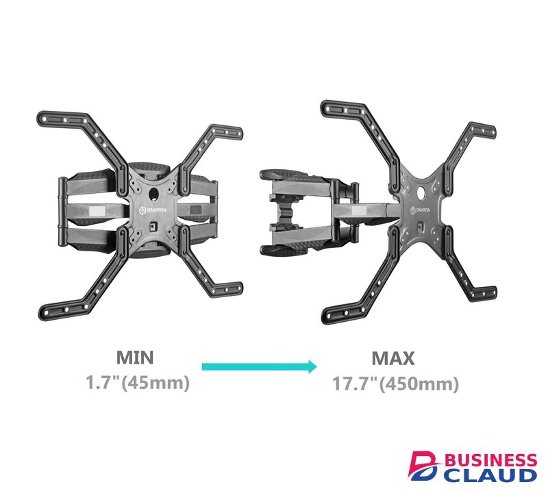 Onkron M5L 37 to 70 inch Screens up to 88 lbs Full Motion TV Wall Mount