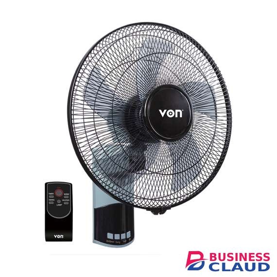 Von VFW-6605-DJK 16 Inches 60W Wall Fan