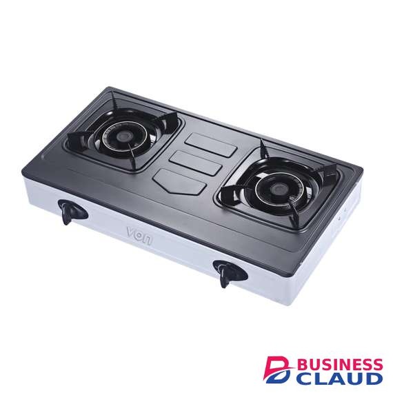 Von VCT2TRGY Table Top Dual Burner