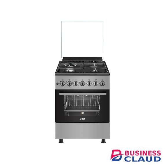 Von VCF663141FFS 3 Gas 1 Electric Cooker
