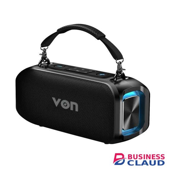 Von VPS20X5LEK IPX5 20W Bluetooth Portable Party Speaker