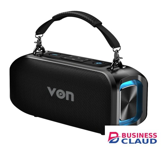 Von VPS20X5LEK IPX5 20W Bluetooth Portable Party Speaker