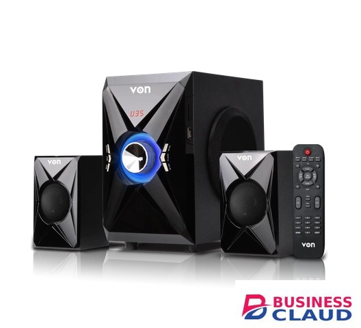 Von VSW0502BEK 2.1 Channel 50W Subwoofer