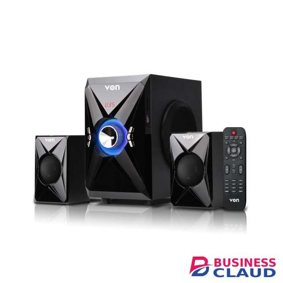 Von VSW0502BEK 2.1 Channel 50W Subwoofer
