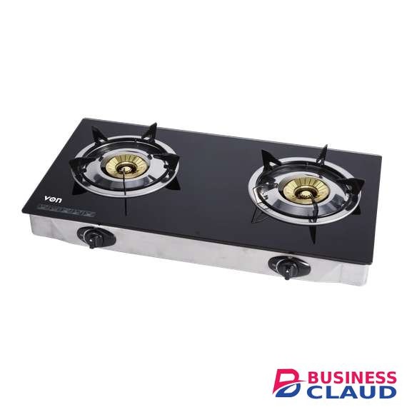 Von VCT2BWGG Table Top 2 Brass Burner