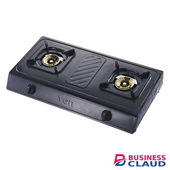 Von VCT2BWGT Table Top 2 Brass Burner