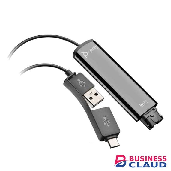 Poly DA75 USB A USB C ADAPTER