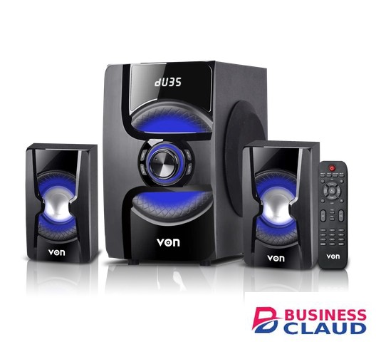 Von VSW0962BEK 2.1 Channel 90W Subwoofer